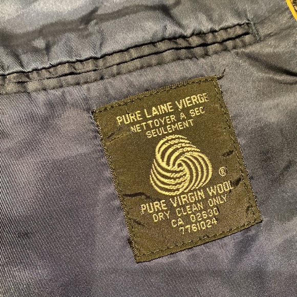 Scottish handwoven Wool Boyfriend/cowgirl boho equestrian Blazer w cottage vibe - Picture 13 of 16